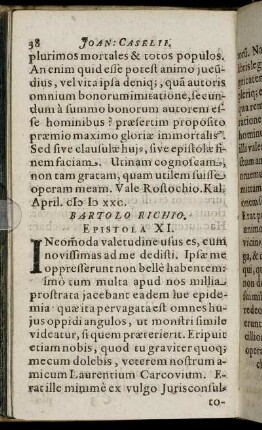 Epistola XI. - Epistola XX.