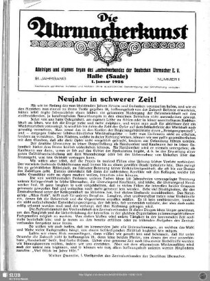 Neujahr in schwerer Zeit!