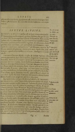 Iustus Lipsius.