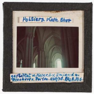 Poitiers: Kathedrale Saint-Hilaire (Foto 1941)