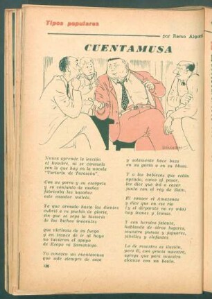 Cuentamusa : Tipos populares