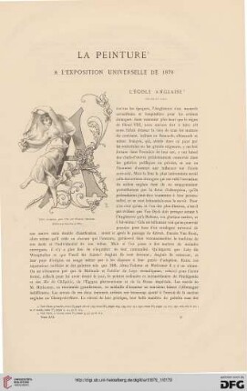 5: La peinture a l'Exposition universelle de 1878, [5] : l'école anglaise