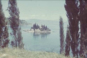 Reisefotos Kroatien. Kleine bebaute Insel