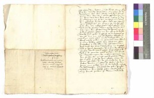 Wendel Sewter von Künzelsau, Fehde; Siegel: Contz von Stetten und Wendel Hipler, Sekretär.