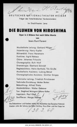 Die Blumen von Hiroshima