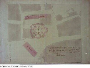 Dresden, Frauenkirche. Lageplan, Blatt 12