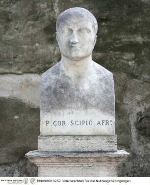 Büste des Publius Cornelius Scipio Africanus Minor
