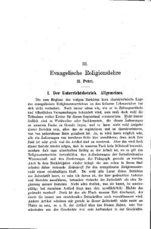 Evangelische Religionslehre