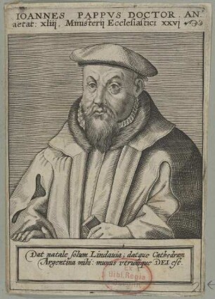 Bildnis des Ioannes Pappvs