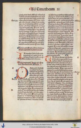Argumentum in epistolam secundam
