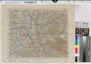 [Topographische] Übersichtskarte von Mitteleuropa, Osnabrück