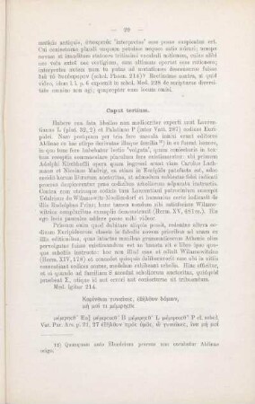 Caput tertium.