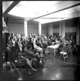 Abstimmung in der HfG Februar 1968