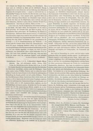8-9 [Rezension] Schultze, Alfred, Die Rechtslage der evangelischen Stifter Meissen und Wurzen