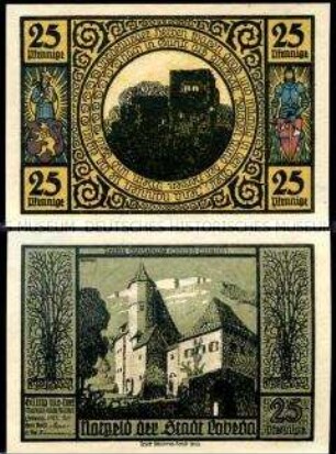 Lobeda 25 Pfennig, Notgeldserie