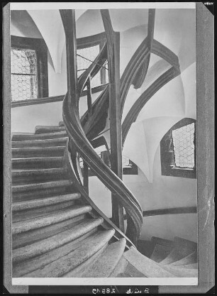 Meißen. Albrechtsburg, Inneres im Großen Wendelstein