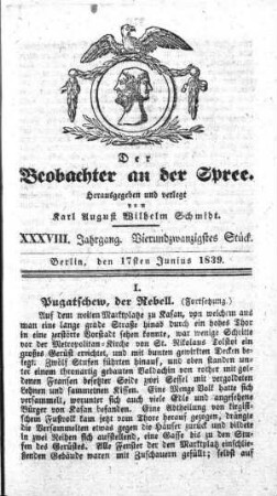 24. Stueck, 17. Juni 1839