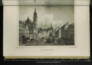 Altenburg. Der Marktplatz