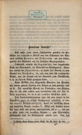 Preußens deutsche Politik : die Dreifürstenbünde 1785, 1806, 1849