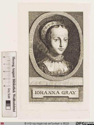 Bildnis Lady Jane Dudley, geb. Lady Grey