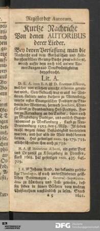 Register der Autorum