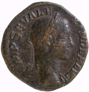 Münze, Sesterz, 222 - 231