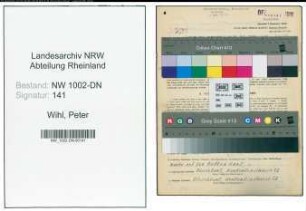 Entnazifizierung Peter Wihl, geb. 17.02.1902 (Unterbrandmeister)