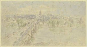 Blick von Frankfurt auf Sachsenhausen