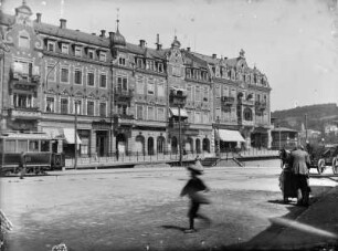 Dresden-Blasewitz. Schillerplatz. Straßenszene