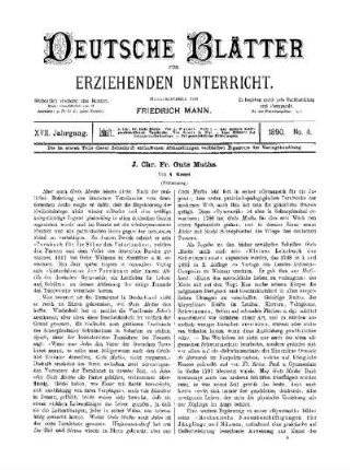 J. Chr. Fr. Guts Muths : (Fortsetzung)