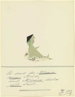 17570 („Es sind die Blumen meine Freude …“)