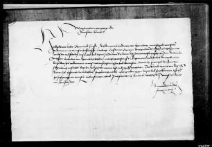 König Maximilian schreibt an Herzog Eberhard II. wegen der hornbergischen Schuld (WR 9740).