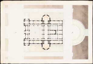 Herrschaftliches Gebäude: Grundriss