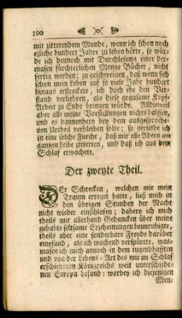 Der zweyte Theil