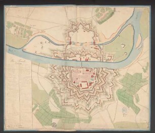 Plan von Thionville - BSB Cod.icon. 180 ucs