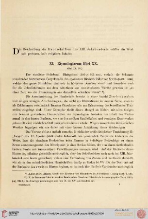 XI. Etymologiarum libri XX (Sal. IX, 39)