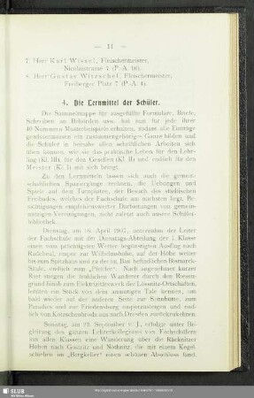 4. Die Lernmittel der Schüler