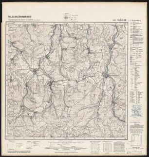 Messtischblatt 4716 = [2728] : Bödefeld, Schmallenberg,1942 : Messtischblatt 4716 = [2728] : Bödefeld. - Aufn. 1898, hrsg. 1900, bericht. 1906, mehrfarb. hrsg. 1935, letzte Nachtr. 1937/38, Ausg. 1942. - [Berlin] : Reichsamt für Landesaufnahme, 1942. - 1 Kt. : einfarbig. - Mit Zeichenerkl., Höhenlinien u. Höhenang. - Mit politischen Grenzen