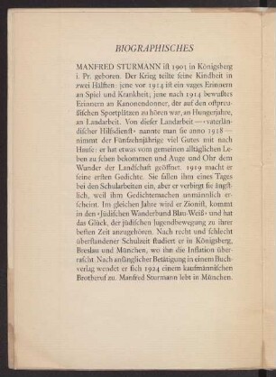 Biographisches