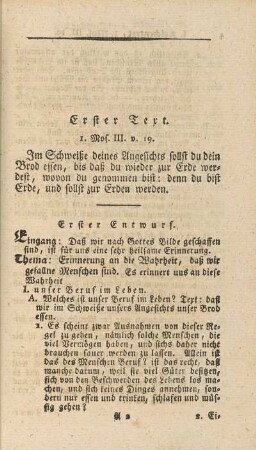 Erster Text