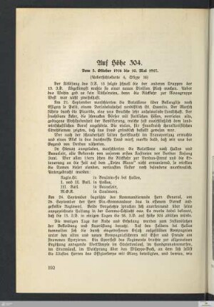Auf Höhe 304