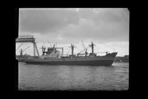 Duburg ex Hoegh Susann (1967), Frachtschiff, Lauter-Elbe-Reederei, Hamburg, Bau-Nr. 490/1207