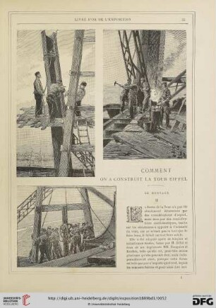 Comment on à construit la Tour Eiffel - Le montage II
