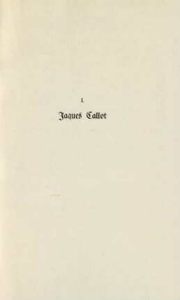 I. Jaques Callot