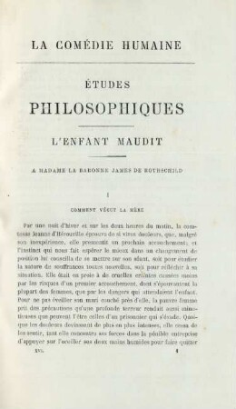 La Comédie humaine. Études philosophiques