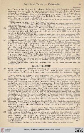 Kalligraphie (Nr. 284-287)