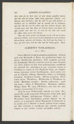 Albertus Scolasticus.