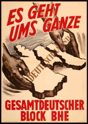 GB/BHE, Bundestagswahl 1957