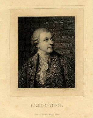 Bildnis von Friedrich Gottlieb Klopstock (1724-1803)