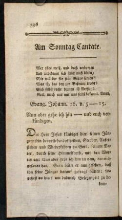 396-404, Am Sonntag Cantate.